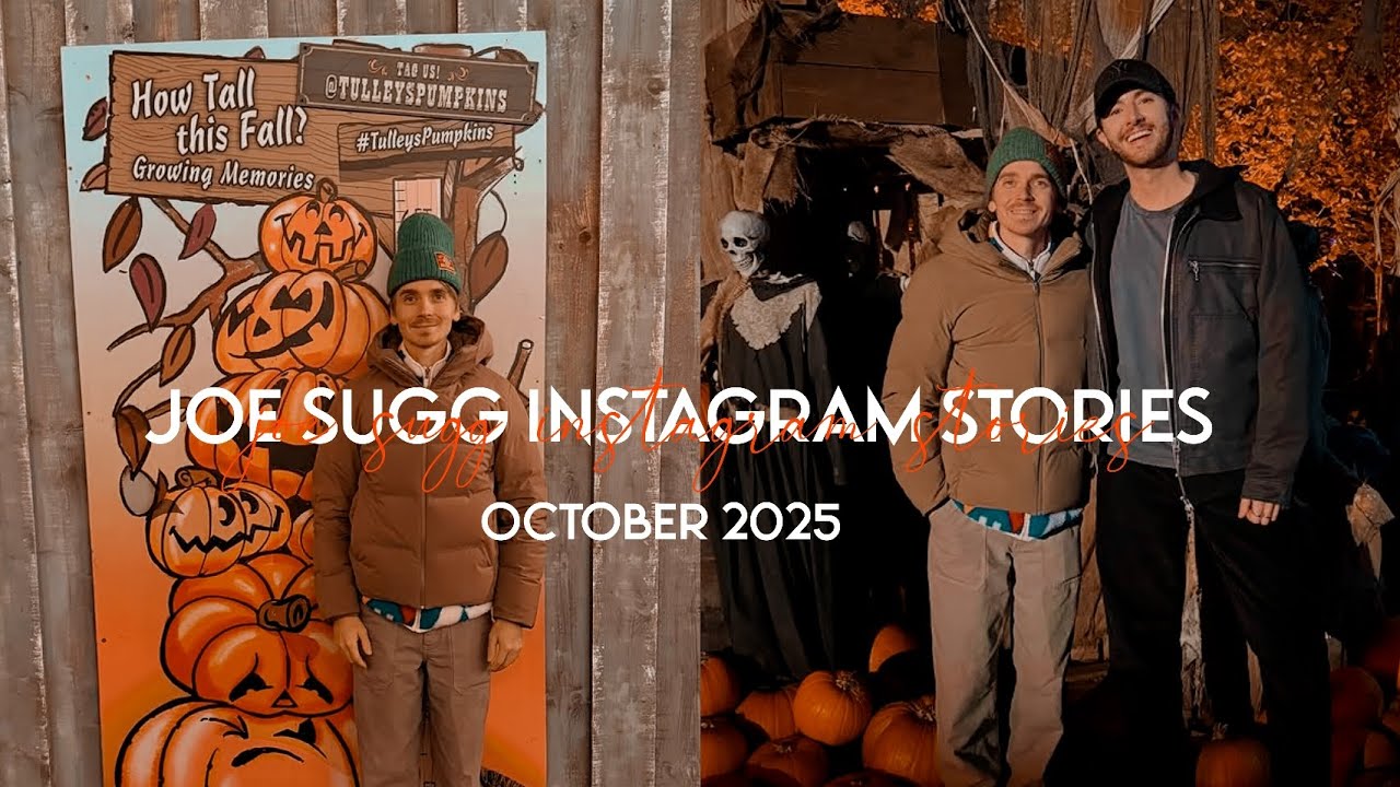 Joe Sugg Instagram Stories | October 2025