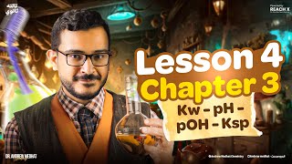 Kw - pH - pOH - Ksp Chemistry 3rd Secondary | Chemistry 3rd Secondary Chapter 3 Lesson 4