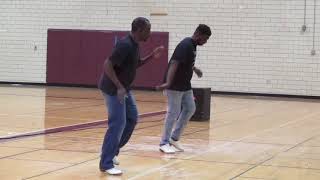 MVI 0706First Night Morris, dec. 2017 - NJ Tap Soloists, Maurice Chestnut and Jeffry Foote