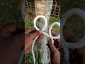 Turning basic rope into something amazing!” #shorts #sbknotrope#HandmadeSkills #EverydayHacks