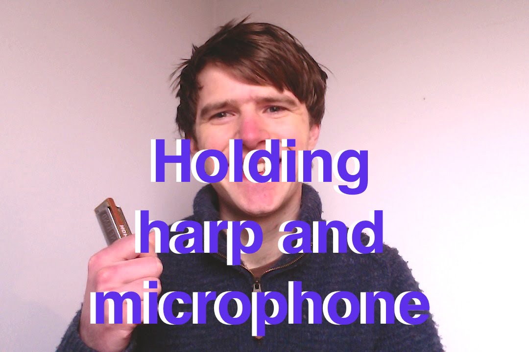 Holding the harmonica and microphone (Harmonica Q&A Live) YouTube