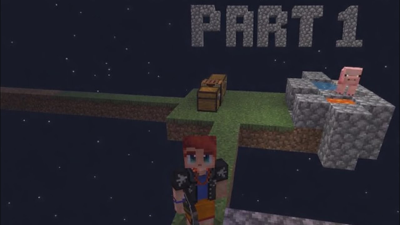 Minecraft one block part 1 - YouTube