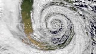 Cyclonic Weather System Animation
