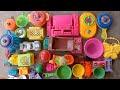 Diy unboxing kitchen Set l kitchen plastic set | mini cooking Kitchen set | Plastic Kitchen set | 37