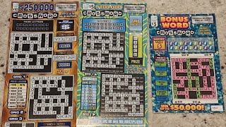 New July 2026 Illinois Lottery Crossword Scratch Offs Series #Illinoislottery #scratchoffs #lottery 