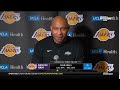 Darvin Ham Postgame Interview | Los Angeles Lakers beat Sacramento Kings 136-134
