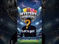 5 MYSTERY FOOTBALL PLAYER : #4 #football-quiz #football #footballplayer #footballgame