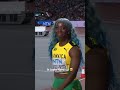 Iconic Shelly, anchoring team Jamaica in 2023 🚀#WorldAthleticsChamps