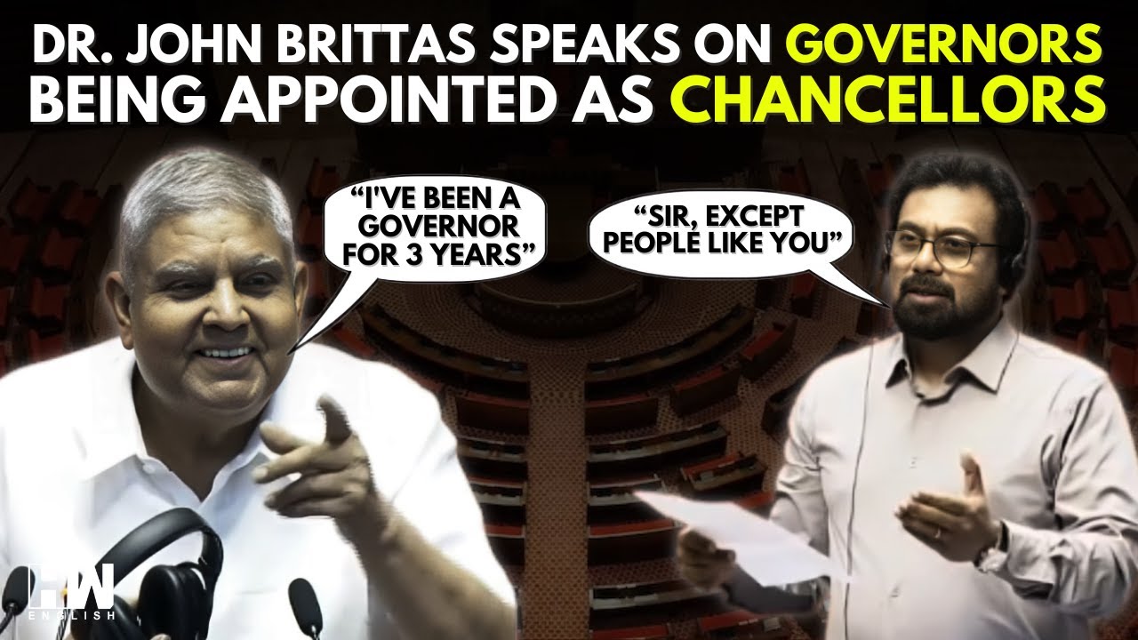 Overriding Powers To The Governors':John Brittas Speaks On Governors Being Appointed As Chancellors