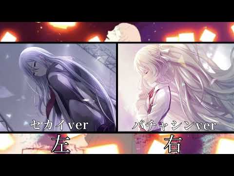 メリュー/左:セカイver　右:バチャシンver