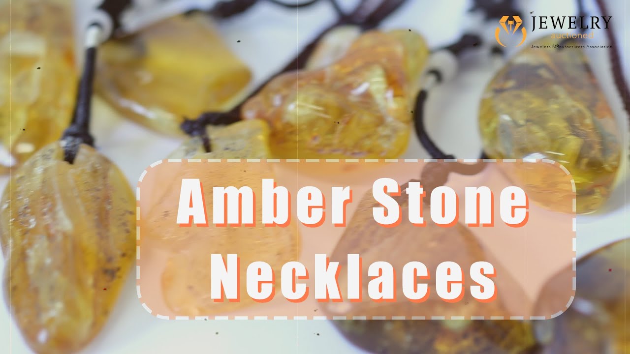 Amber Stone Necklaces