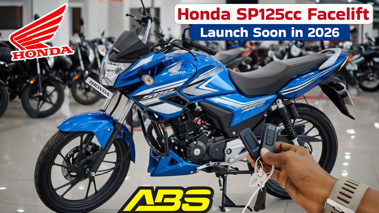 New Honda SP125 Facelift Model 2026 🚀 | What’s New? Honda SP125 Facelift 2026