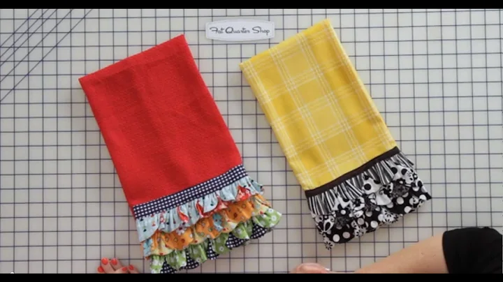 Quick Points Rulers Tea Towel Project - Fat Quarte...