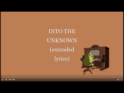 OTGW: Into the Unknown | Extended Lyrics (Lyric Video)