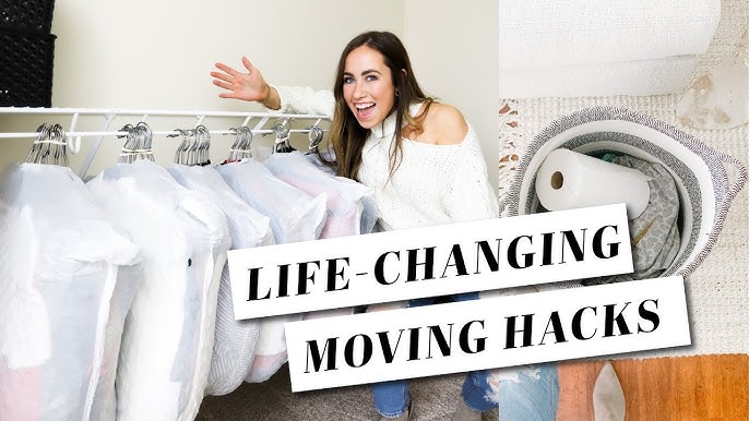 The BEST way to pack clothes for moving that will save you a TON of space  and money