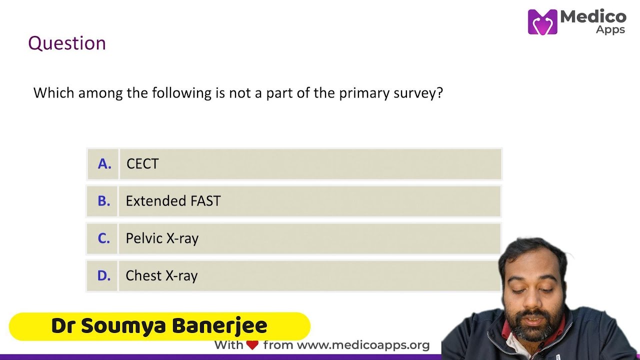 🚨Первичный осмотр при травме для NEET PG 2025 | Протокол ATLS в упрощенном виде | | Доктор Соумья...