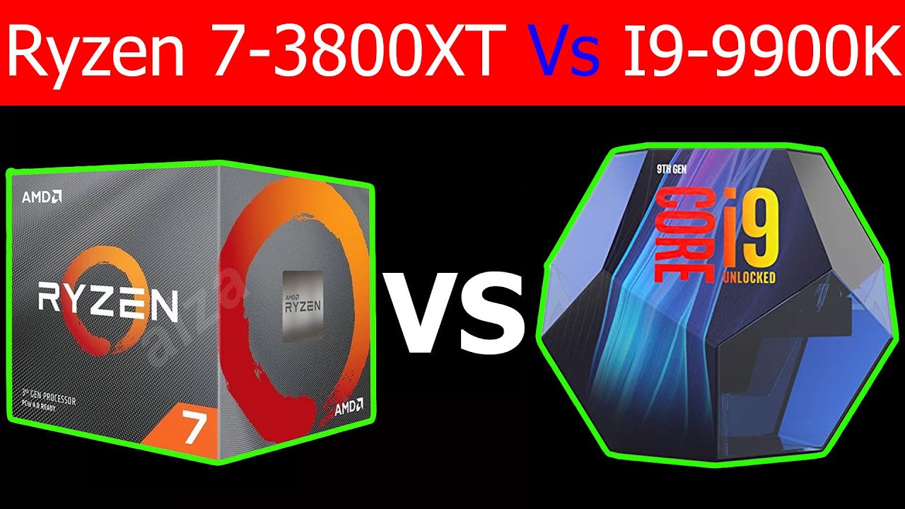 I9 9900k Vs Amd Ryzen 7 3800x Ryzen 7-3800XT VS I9-9900K || 1080p, Ultra Setting Gaming Benchmarks