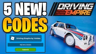 *NEW LIMITED* ALL WORKING UPDATE CODES FOR DRIVING EMPIRE! ROBLOX DRIVING EMPIRE CODES *NEW LIMITED* ALL WORKING UPDATE CODES FOR DRIVING EMPIRE! ROBLOX DRIVING EMPIRE CODES