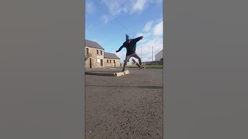 270 no-comply to tail slide. Old skater learns new tricks.