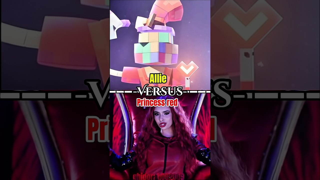 Allie vs princess red (spin the wheel part 3)￼ 