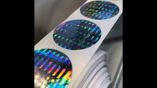 Opto Hot-Stamp Technológia - Matrica Nyomás Hologrammal Teljes Felületen