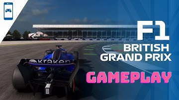 F1 mobile racing gameplay | British Grand Prix Qualifying + Race (No commentary)