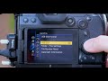 Panasonic s5iix ssd recording with sample footage