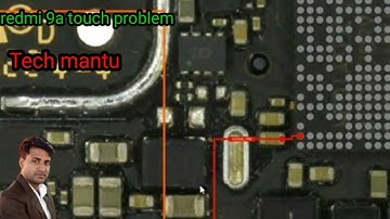 redmi 9a touch not working solution l redmi 9a touch problem Ic remove  reballing l @techmantu4095