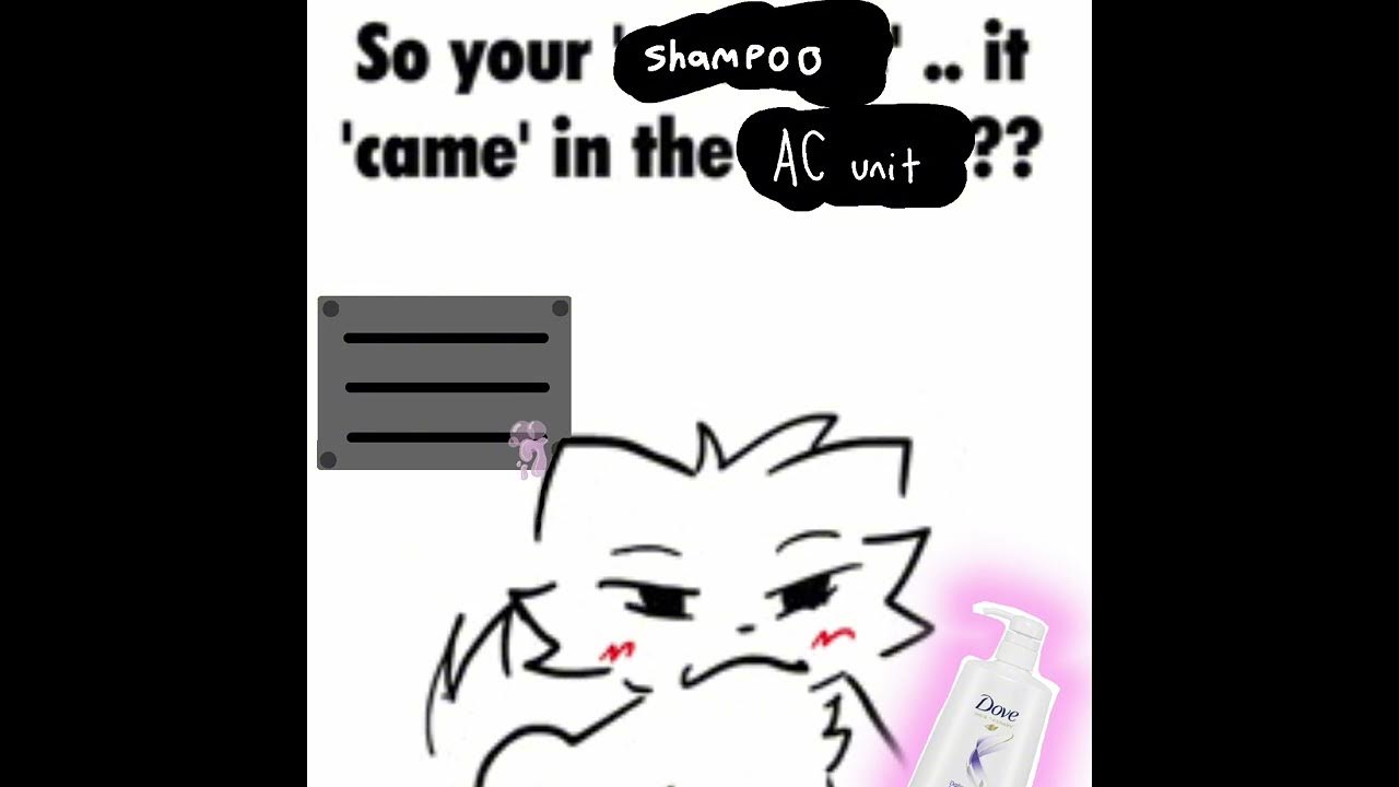 there's shampoo in my air now (the song) YouTube