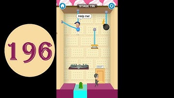 Rescue Cut Level 196 [2021] [HD] rescue cut rope puzzle