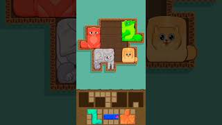 Game Puzzle Cats - Gameplay Tutorial (iOS & Android) #shorts #games #asmr #funny screenshot 3