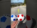 Which Ball Will Win In A Race? Soccer vs Football image