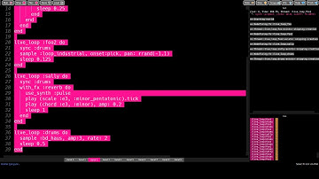 Algorave Sonic Pi Jamming #010