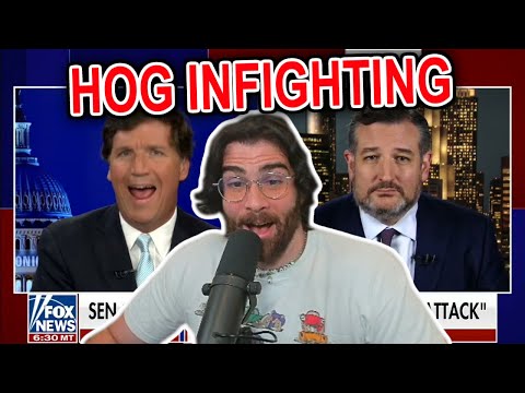 Thumbnail for Hasanabi Reacts to Tucker Carlson Pressing Ted Cruz For Using This Word