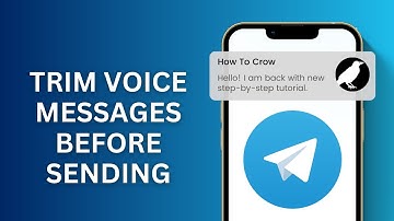 How to Trim Voice Messages Before Sending in Telegram