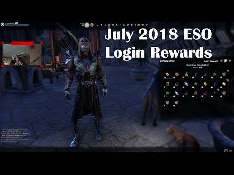 July 2018 Login Rewards (The Elder Scrolls Online)