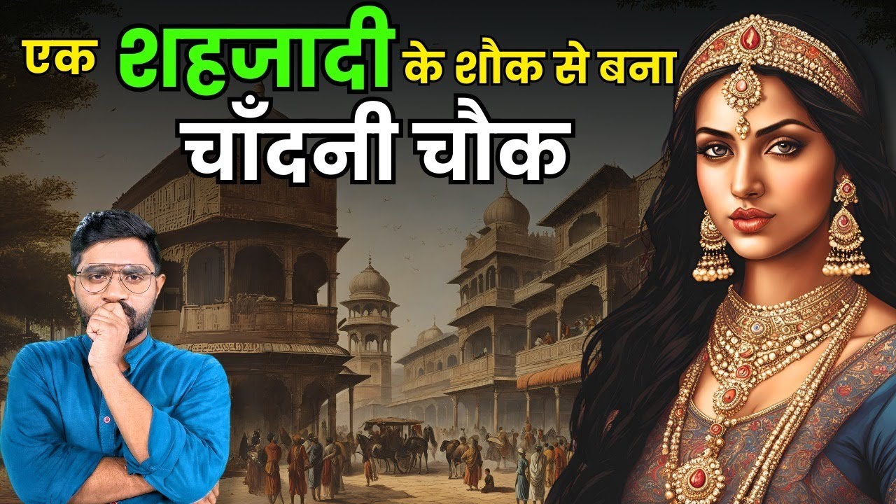 चाँदनी चौक का इतिहास , शाहजहाँ ने किसके लिए बनवाया ये बाज़ार ?