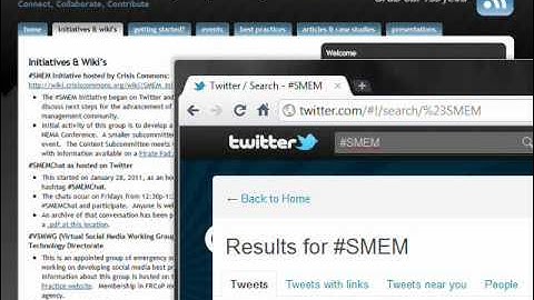 Social Media for Emergency Management