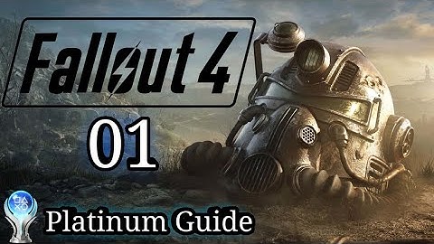 FALLOUT 4 - Part 1 (Platinum Trophy Walkthrough) PS5 Version