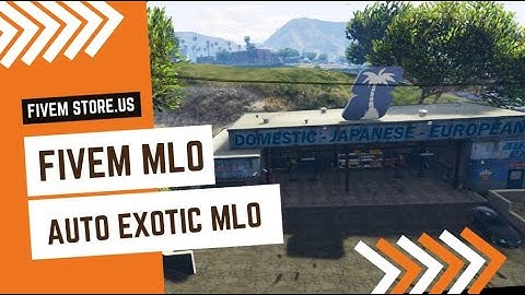 Auto Exotic MLO FiveM  #fivem #mechanic