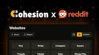 Cohesion Game | Reddit Hackathon 2024