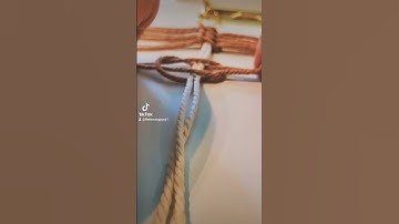 macrame feather Keychain tutorial