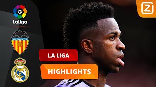 VINÍCIUS ZIET WANGEDRAG EN KRIJGT ZELF ROOD! 🟥😤 | Valencia vs Real | La Liga 2022/23 | Samenvatting