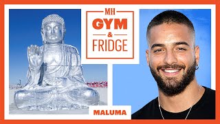 Maluma Shows His Miami Gym & Fridge | Gym and Fridge | Men's Health