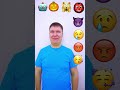 Emoji Challenge - Cartoon face characters | #shorts by Tiktomiki