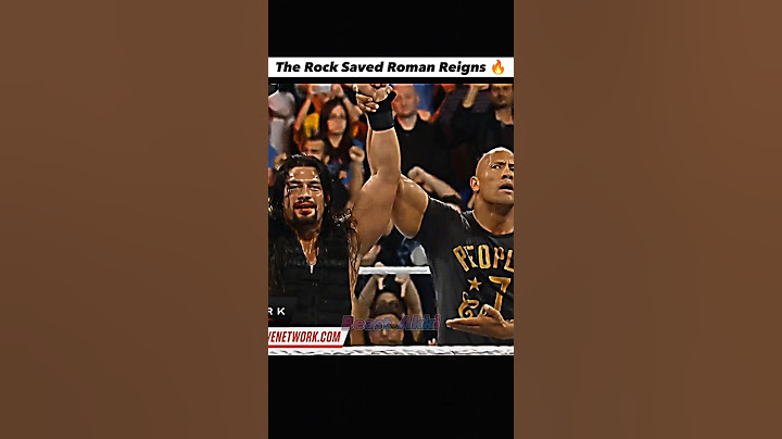 The Rock Saved Roman Reigns 🔥 | Kane & Big Show Run Away #shorts