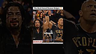 The Rock Saved Roman Reigns 🔥 | Kane & Big Show Run Away #shorts