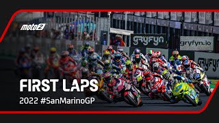Moto2™ First Laps | 2022 #SanMarinoGP 🇸🇲