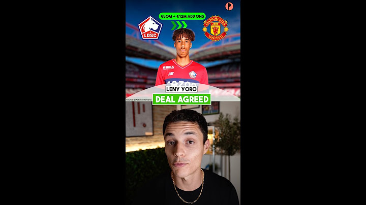Fans are hating on Leny Yoro transfer