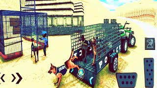 Stickman Police Dog ATV Bike Transporter  Years Ago Android Gameplay screenshot 4